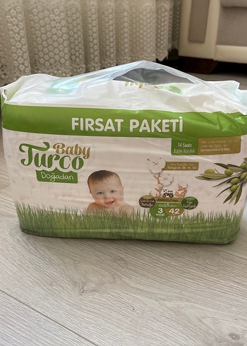 Doğadan Baby Jurco Bebek Bezi Fırsat Paketi
