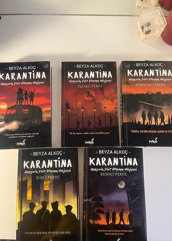  Beden Beyza Alkoç - Karantina Roman Serisi