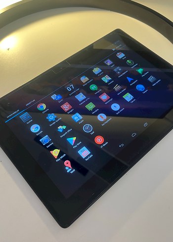 Siyah Lenovo Tablet
