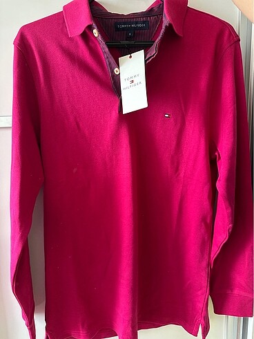 Tommy Hilfiger Uzun Kollu Polo Yaka tişört