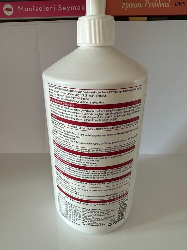 Bioblas Siyah Sarımsak Şampuanı 500 ml - Görsel 2