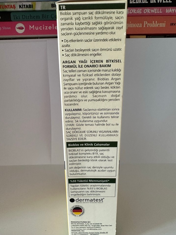 Bioblas Botanic Oils Argan Yağı Şampuan 360 ml - Görsel 2