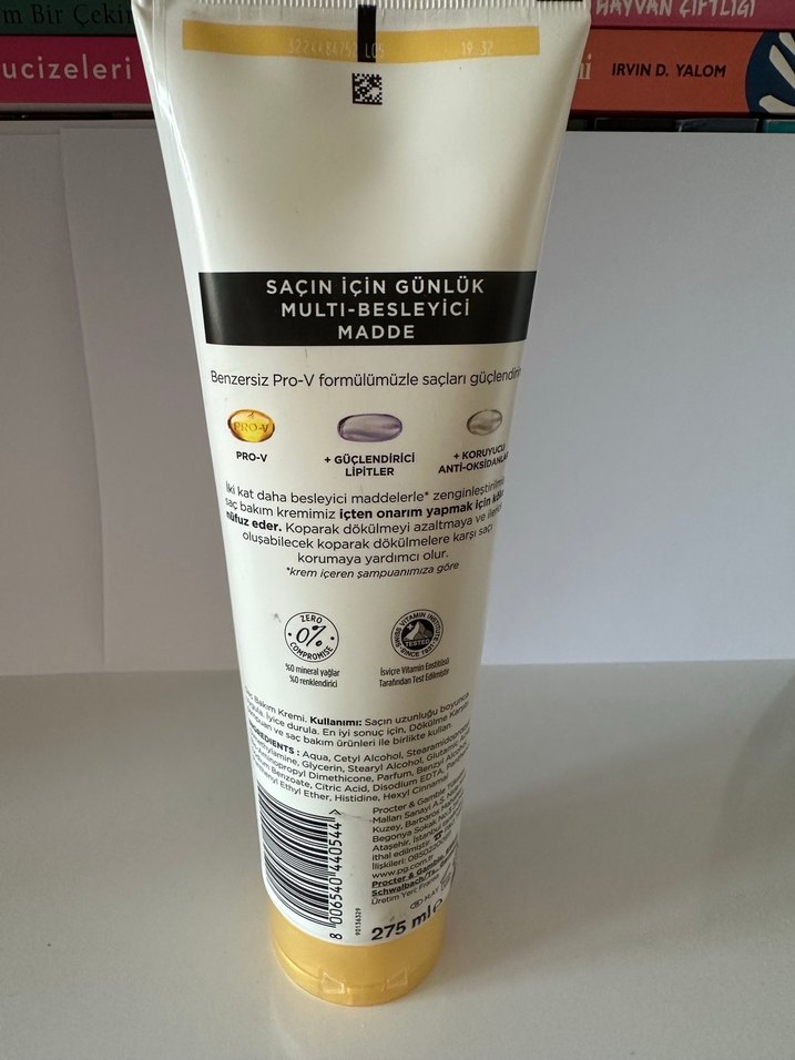 Pantene Pro-V Dökülme Karşıtı Saç Bakım Kremi - Görsel 2