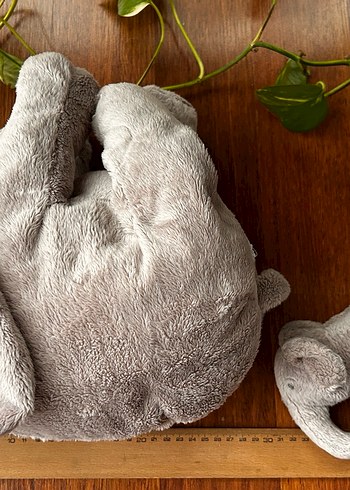 Beden Renk İkea Gri Peluş Fil Oyuncaklar
