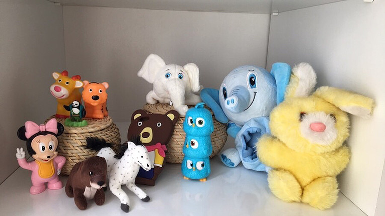 Peluş 11 parça oyuncak