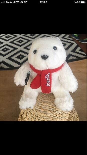 Coca cola peluş oyuncak