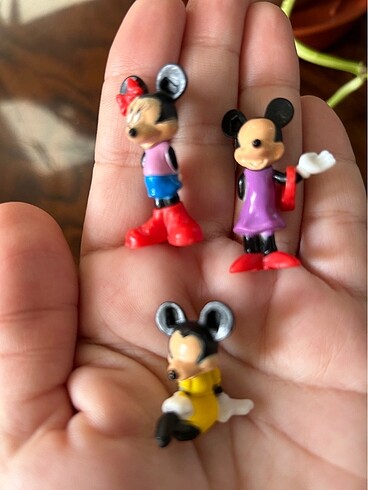  Beden Disney Mickey oyuncak figürler