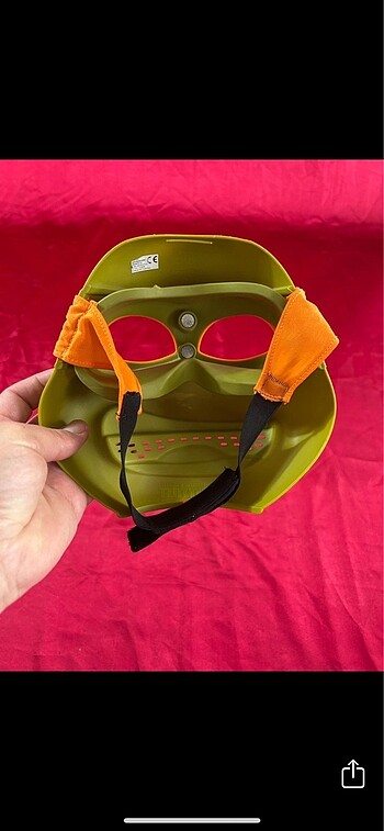 Beden Renk Ninja Kaplumbağa oyuncak maske
