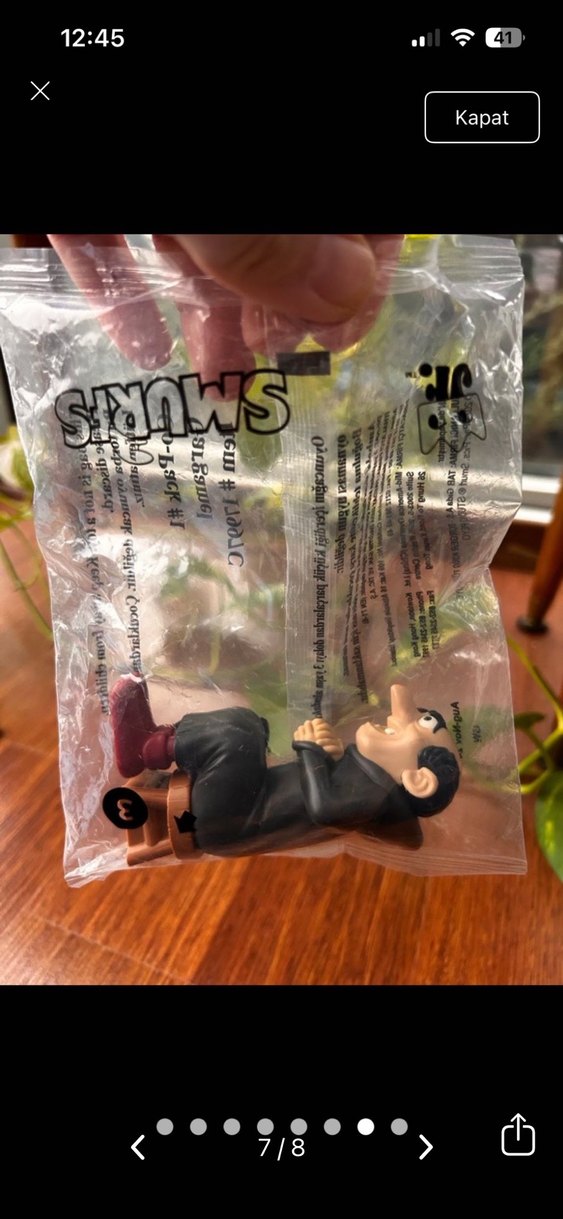 Şirinler gargamel figür oyuncak - Görsel 5