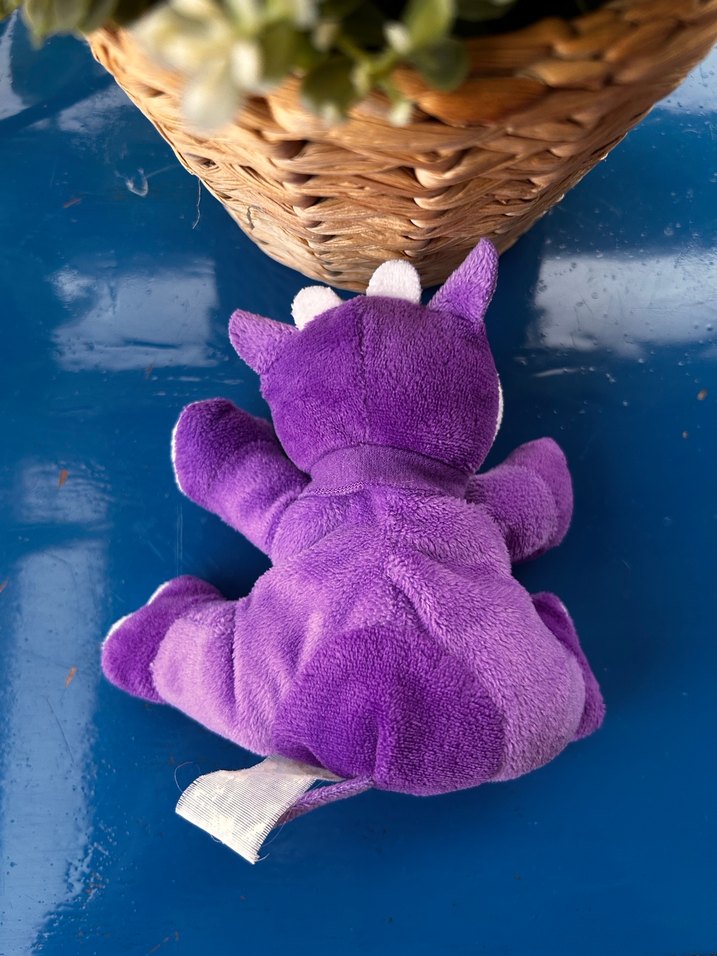 Milka Mor Peluş İnek Oyuncak - Görsel 4