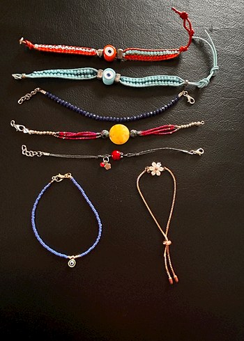 Renkli Boncuklu Bohem Kadın Bileklik Seti - Görsel 8