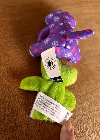 Renkli Peluş Oyuncak Ayı ve Kurbağa - Görsel 9