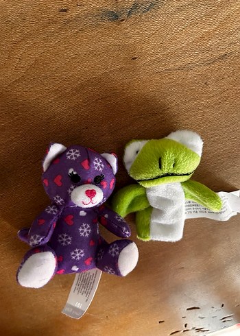 Renkli Peluş Oyuncak Ayı ve Kurbağa - Görsel 7