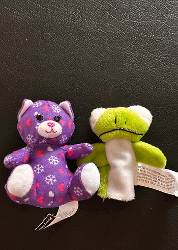 Renkli Peluş Oyuncak Ayı ve Kurbağa - Görsel 2