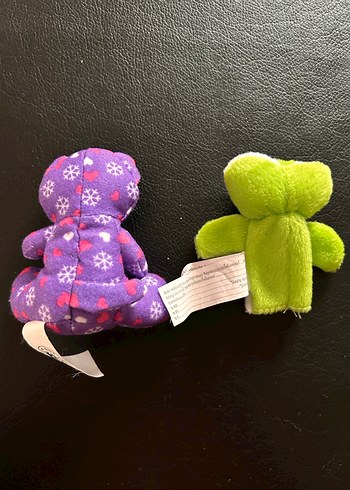 Renkli Peluş Oyuncak Ayı ve Kurbağa - Görsel 3