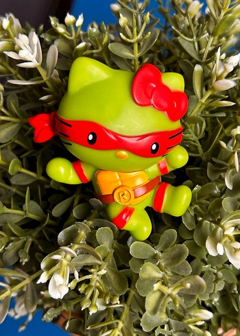 Hello Kitty Ninja Kaplumbağa Figürü - Görsel 5