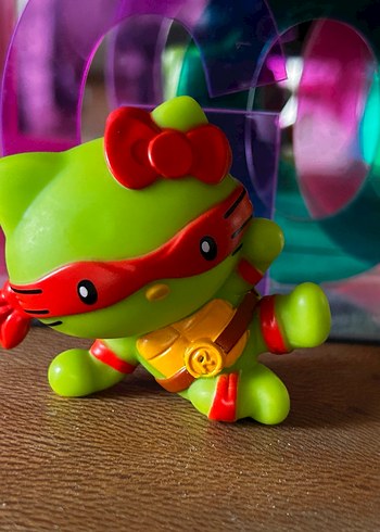 Hello Kitty Ninja Kaplumbağa Figürü - Görsel 6