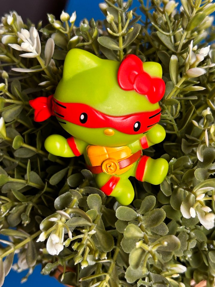 Hello Kitty Ninja Kaplumbağa Figürü - Görsel 5