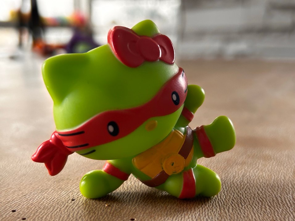 Hello Kitty Ninja Kaplumbağa Figürü - Görsel 2