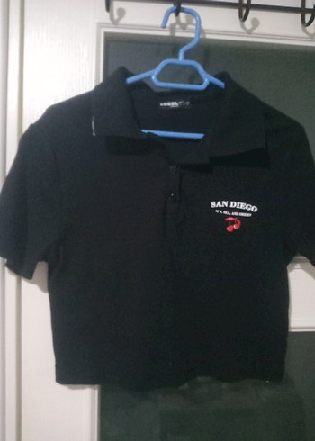 DEFACTO Siyah Kısa Kollu Polo Tişört