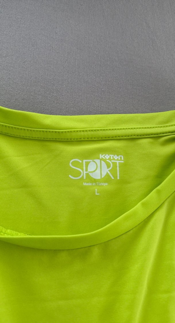 Yeşil Kısa Kollu Spor Tişört - Görsel 3