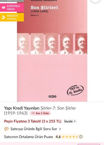Nazım Hikmet Şiirler-7: Son Şiirler (1959-1963)