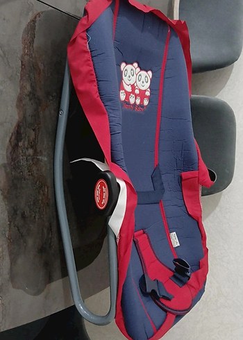 5'li Bebek Taşıma Seti Gri Desenli - Görsel 3