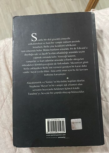 Tutulma - Stephenie Meyer