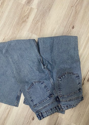 Trendyol & Milla Geniş Kesim Mavi Kadın Kot Pantolon
