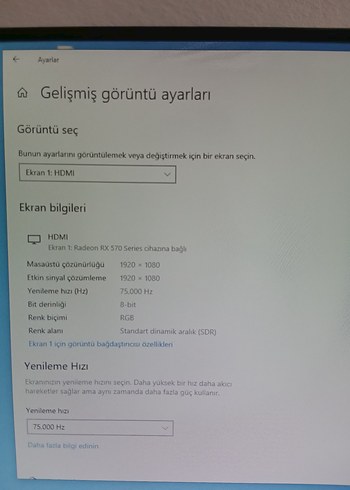 Turbox 75 hz monitör - Görsel 5