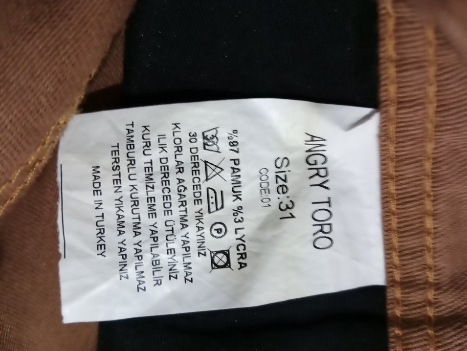 Erkek Pantolon (Sıfır) - Görsel 3