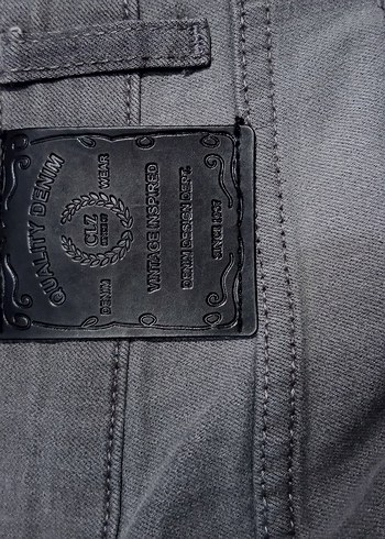 Gri DENIM Pantolon - Görsel 3