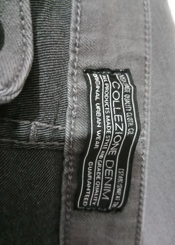 Gri DENIM Pantolon - Görsel 4