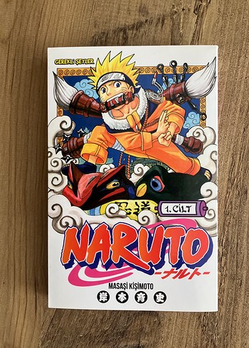 Naruto 1. Cilt Manga Kitap