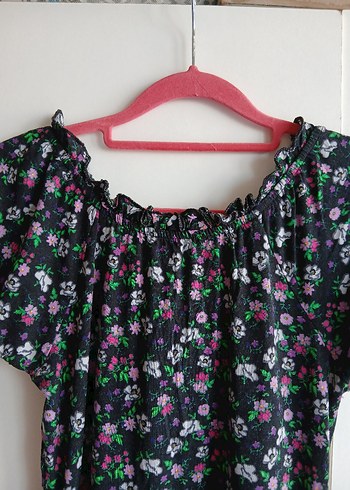 Çiçekli Bohem Midi Elbise - Görsel 5