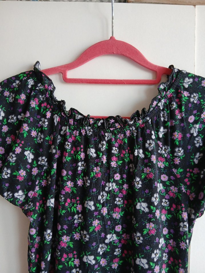 Çiçekli Bohem Midi Elbise - Görsel 5