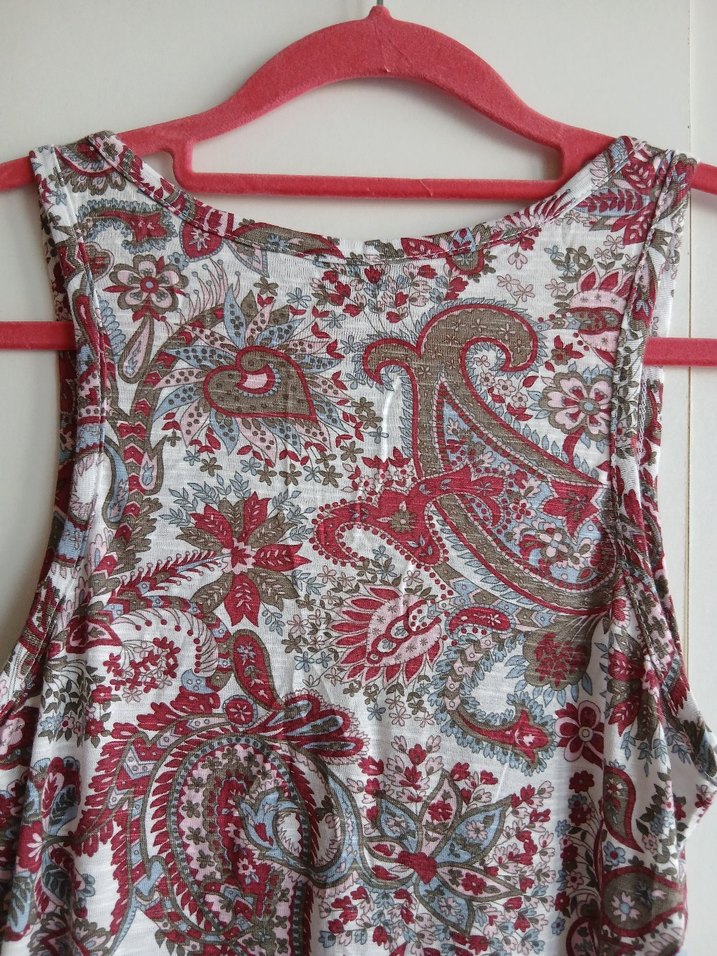 Bohem Batik Desenli tshirt - Görsel 5