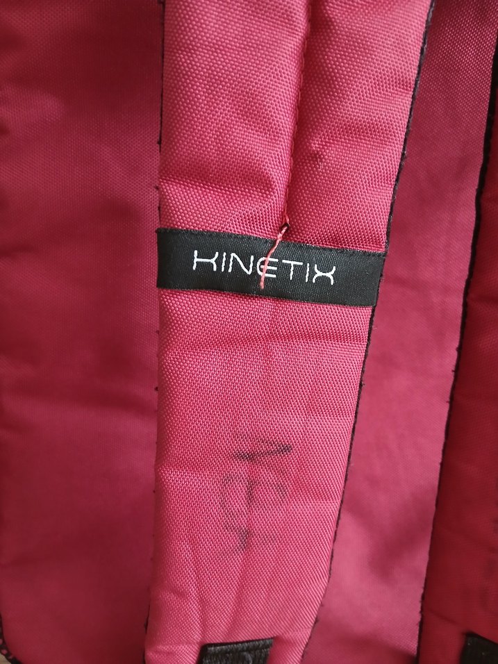 Fermuarlı bordo Kadın Sırt Çantası - Görsel 4