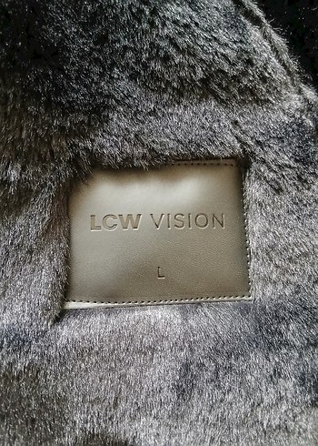 Siyah Deri Kürklü Kadın Biker Ceket - Görsel 8