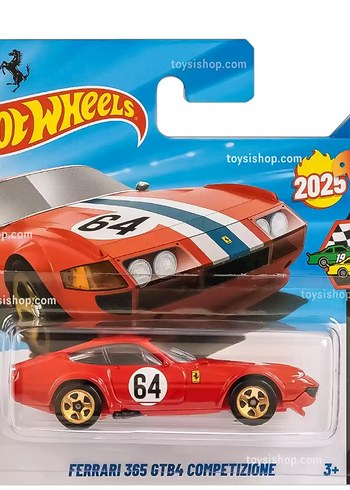 Hot Wheels Ferrari 355 GTB4 Yarış Arabası