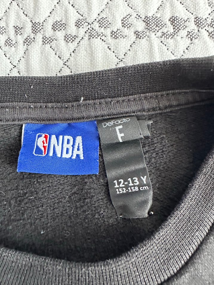 Los Angeles Lakers Siyah Sweatshirt - Görsel 3