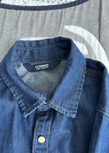 Erkek çocuk kot gömlek - Görsel 2