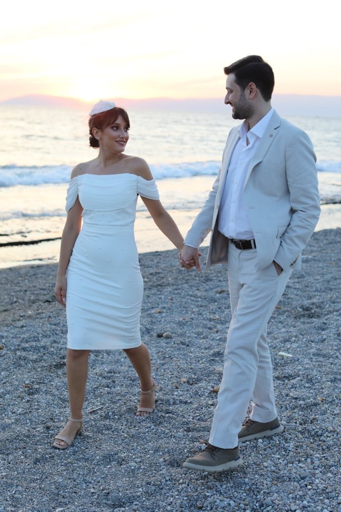 SPAZIO pilise detaylı nikah elbisesi - Görsel 2