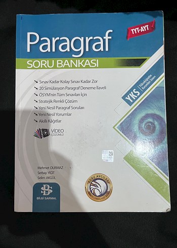 Paragraf Soru Bankası TYT-AYT Video Çözümlü