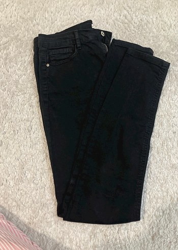 Bershka Siyah Skinny Pantolon