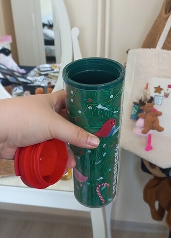 Starbucks plastik termos