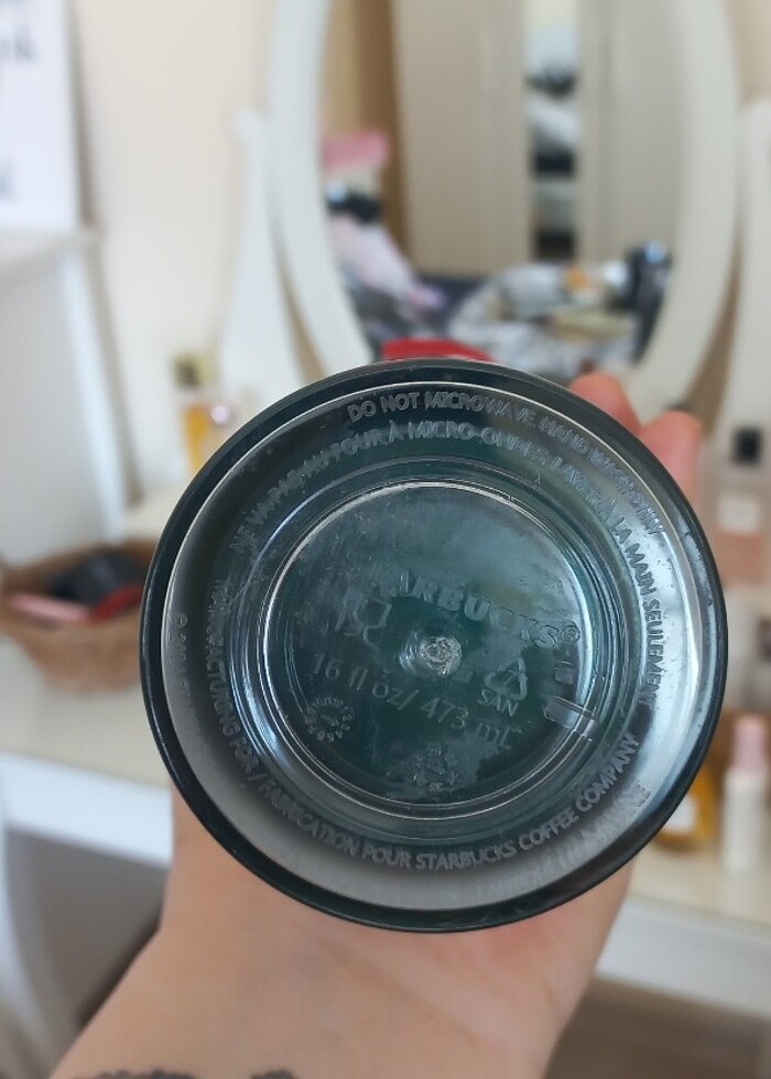 Starbucks plastik termos - Görsel 4