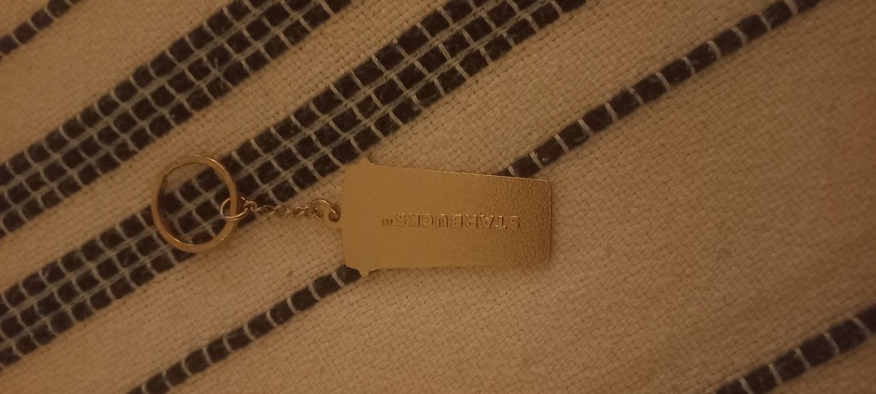 Starbucks Kırmızı Sıcak İçecek Anahtarlık - Görsel 5