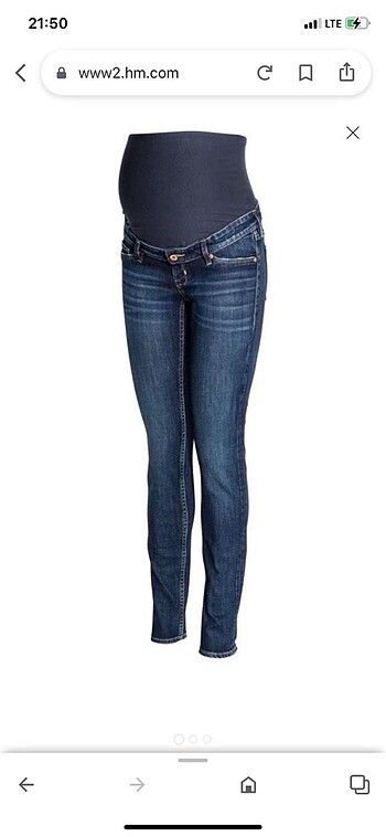 H&M mama jean (Hamile Kot Pantolon)