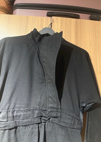 Siyah Kemerli Mini Elbise - Görsel 3